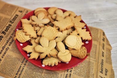 Осенняя выпечка с детьми: песочное печенье и тыквенный пирог