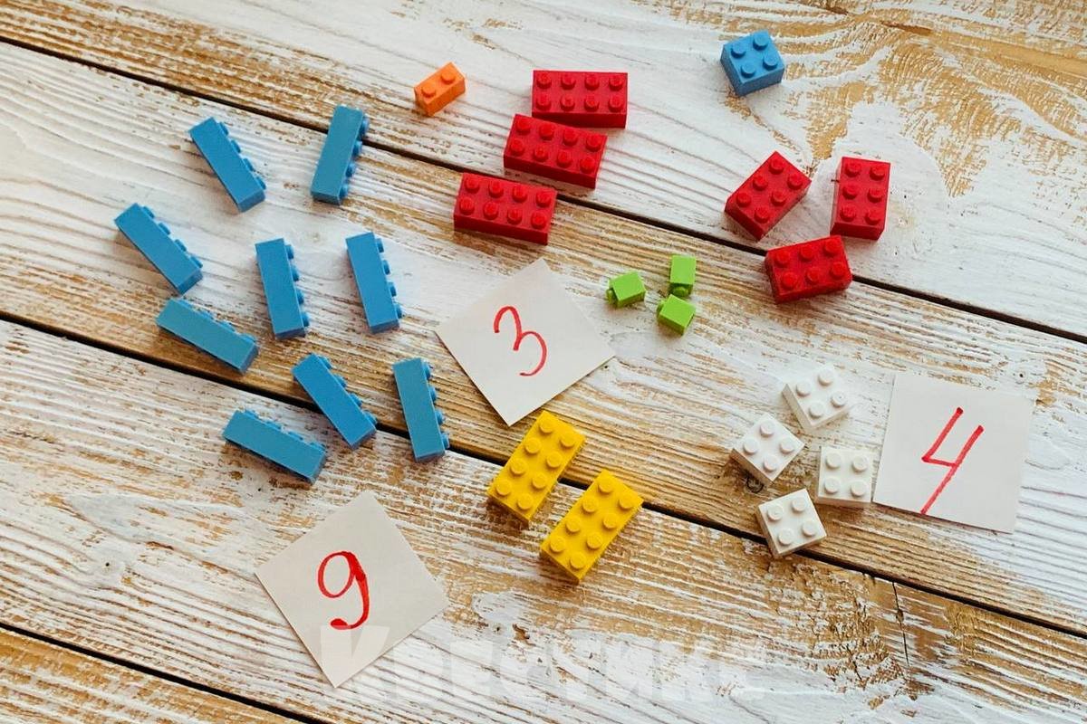 математика с лего