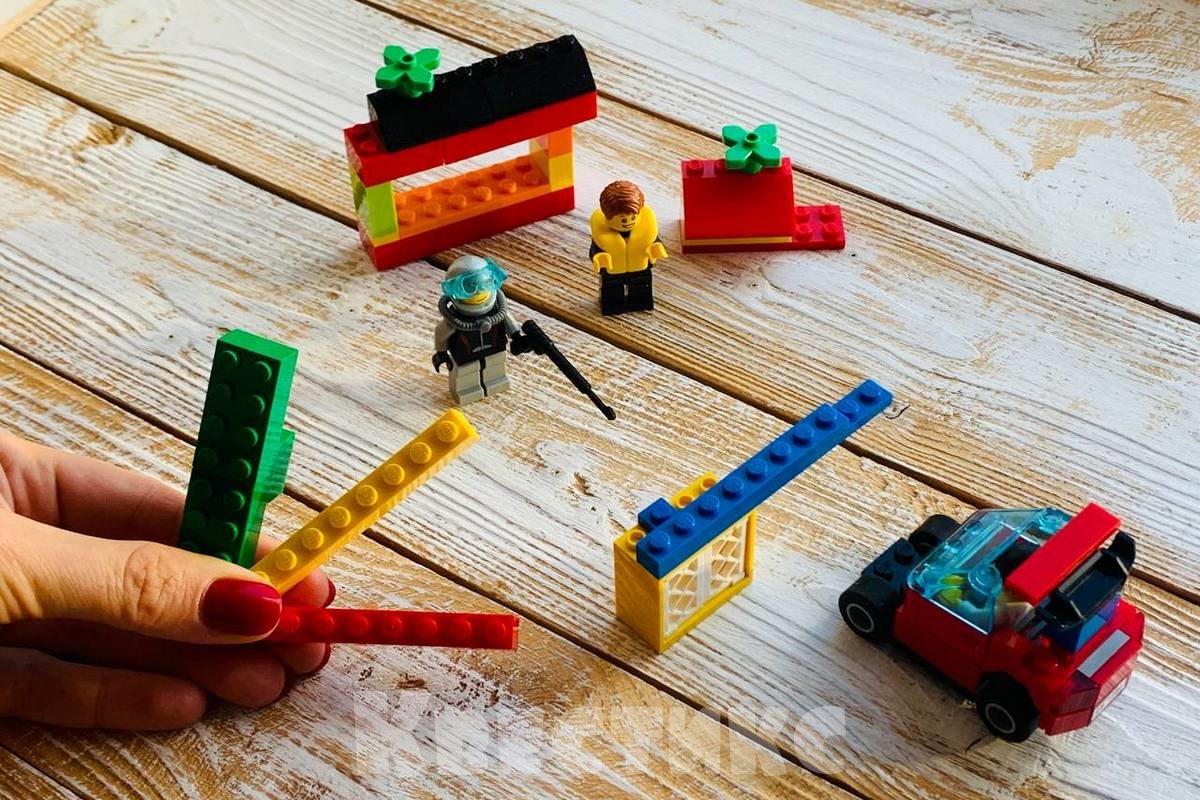 математика из лего