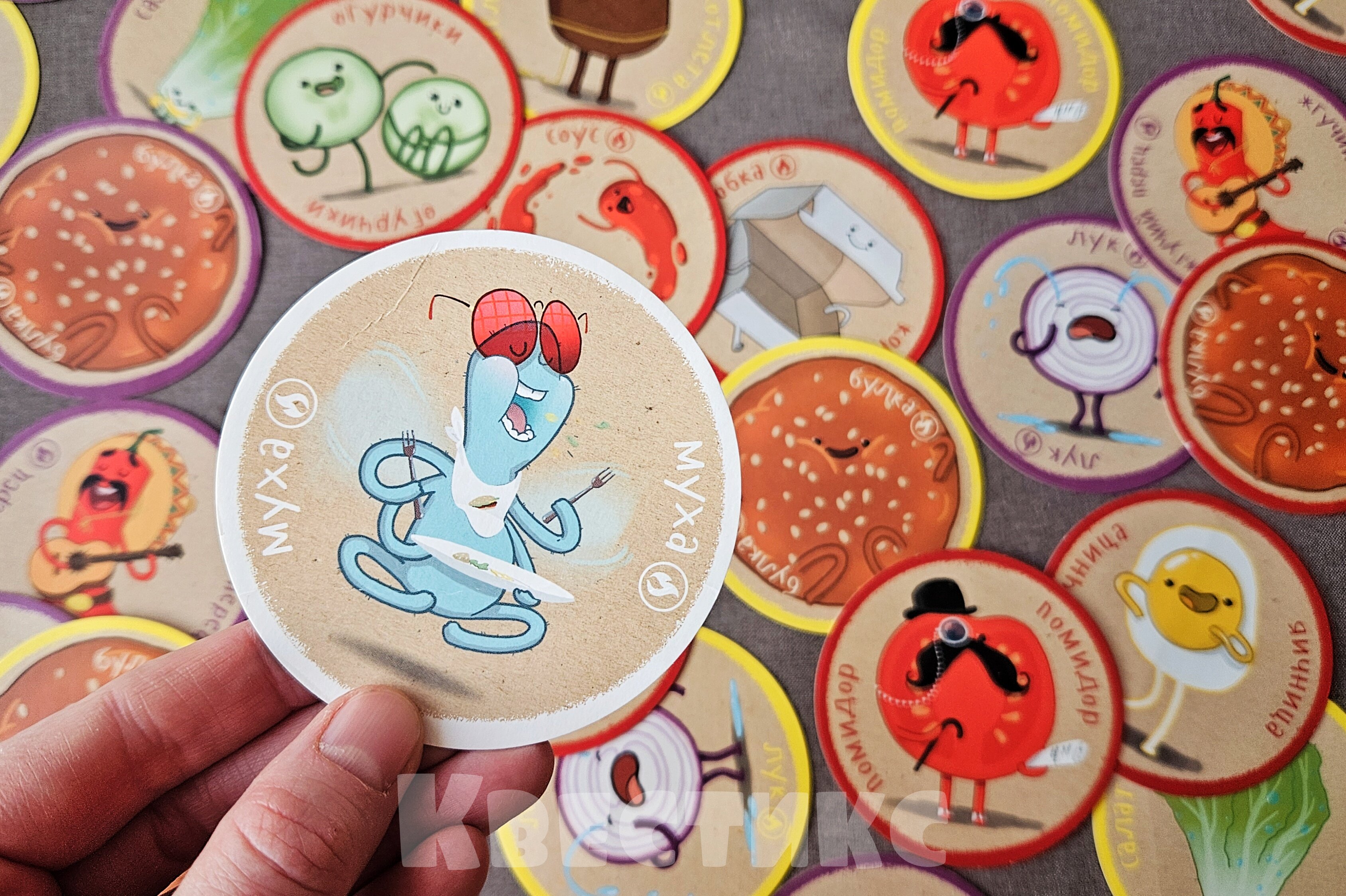 настольная игра бургер