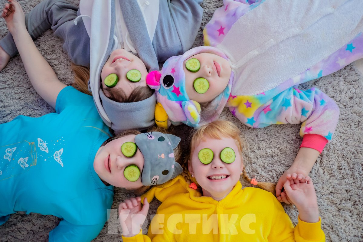 пижама пати для детей дома