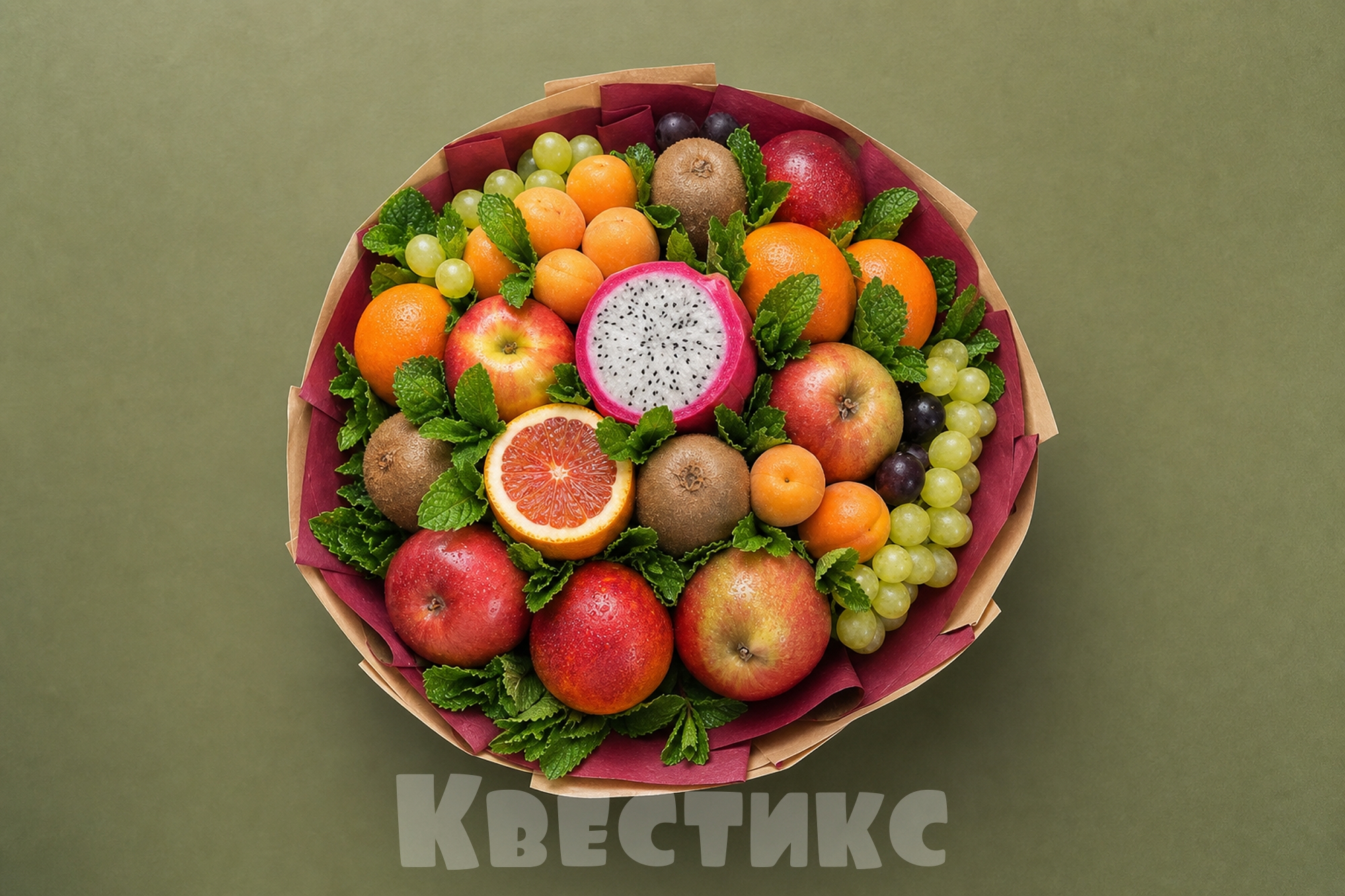 съедобный букет для учителя