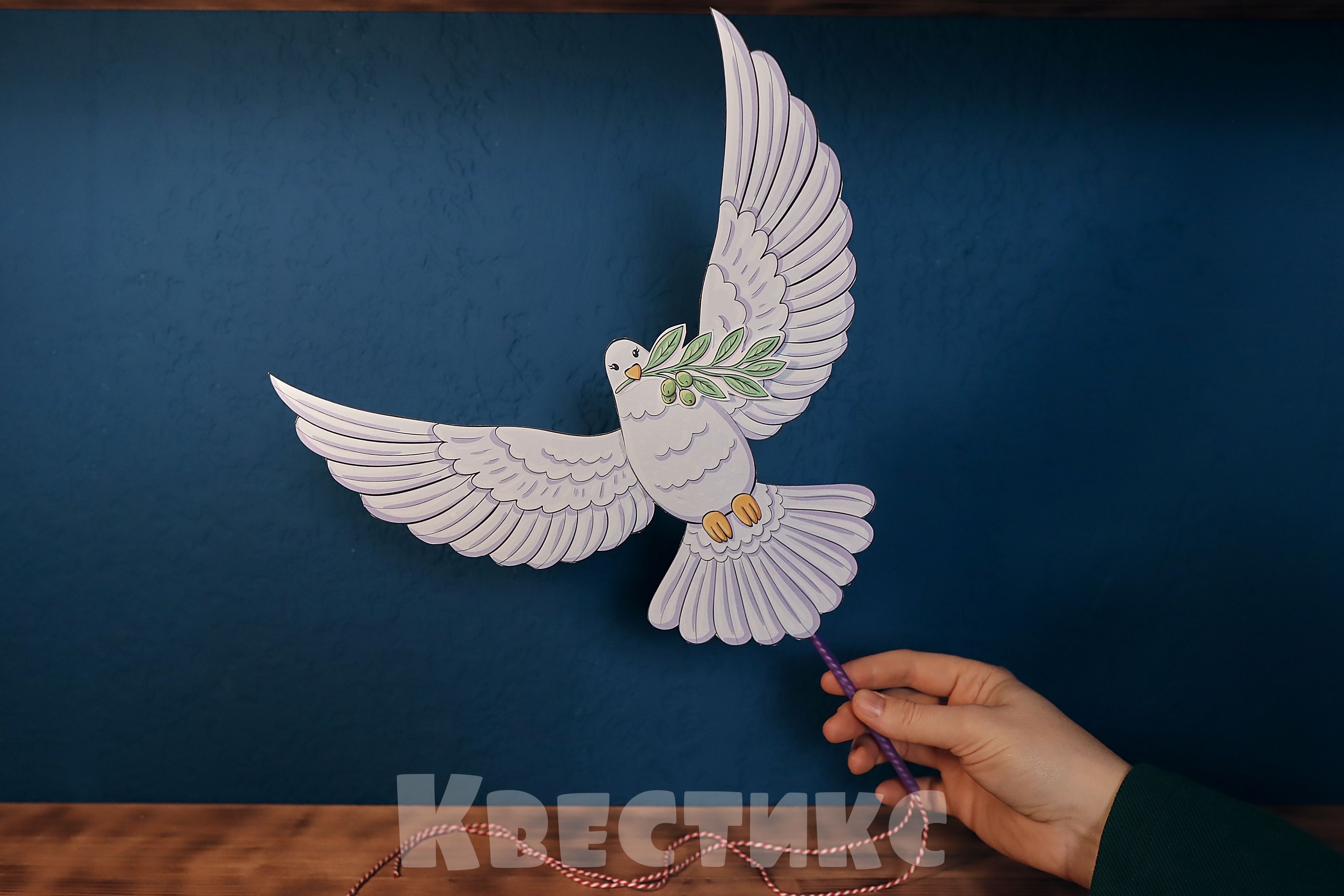 поделка голубь мира своими руками