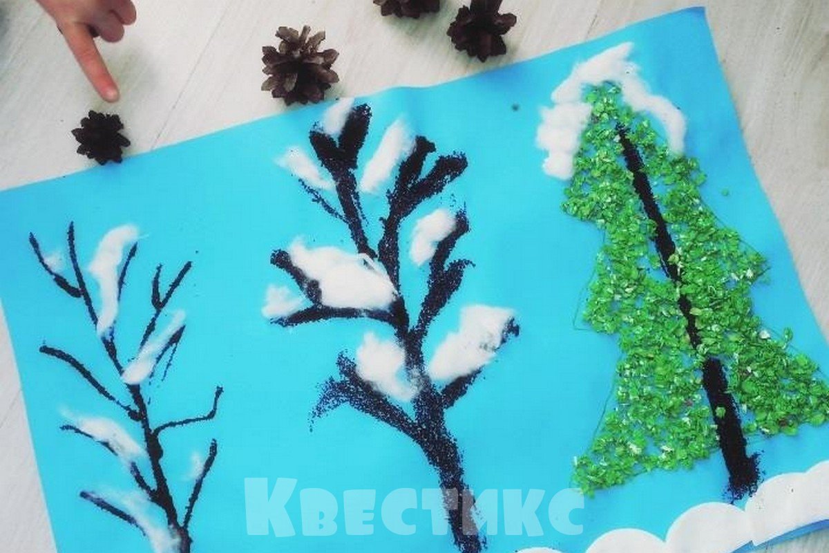 рисунки на новый год