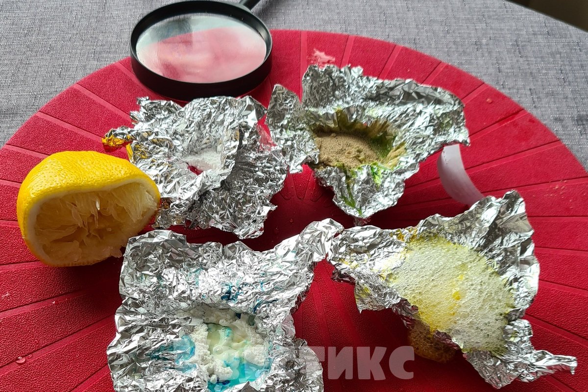 опыт для детей с красителями