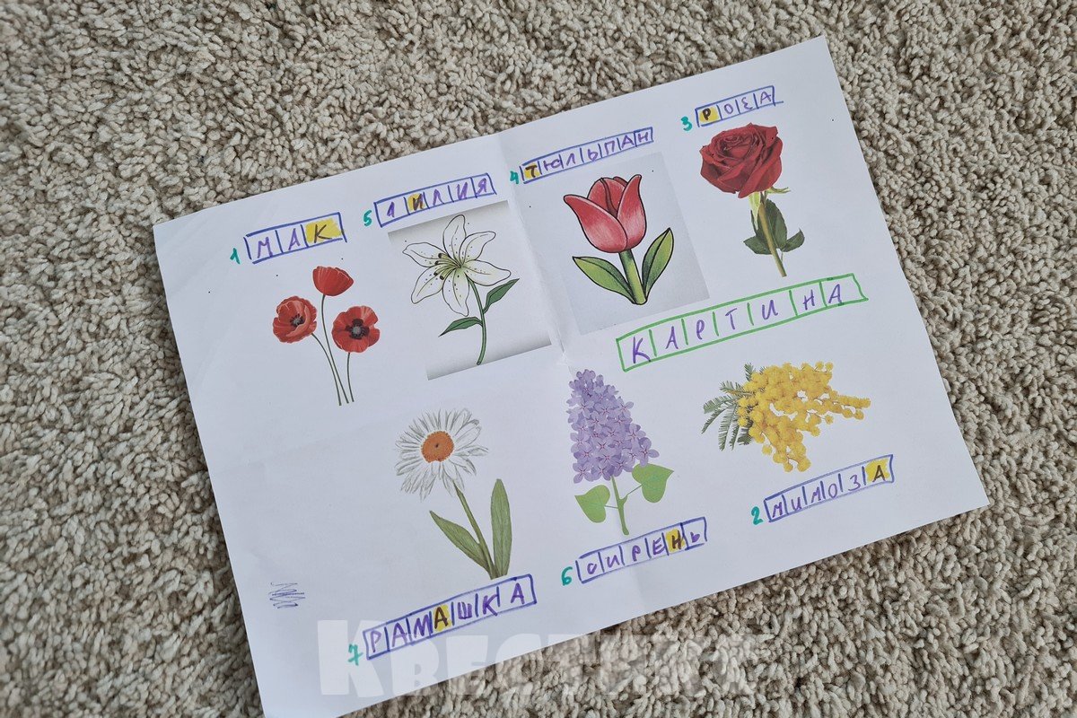 цветочный шифр