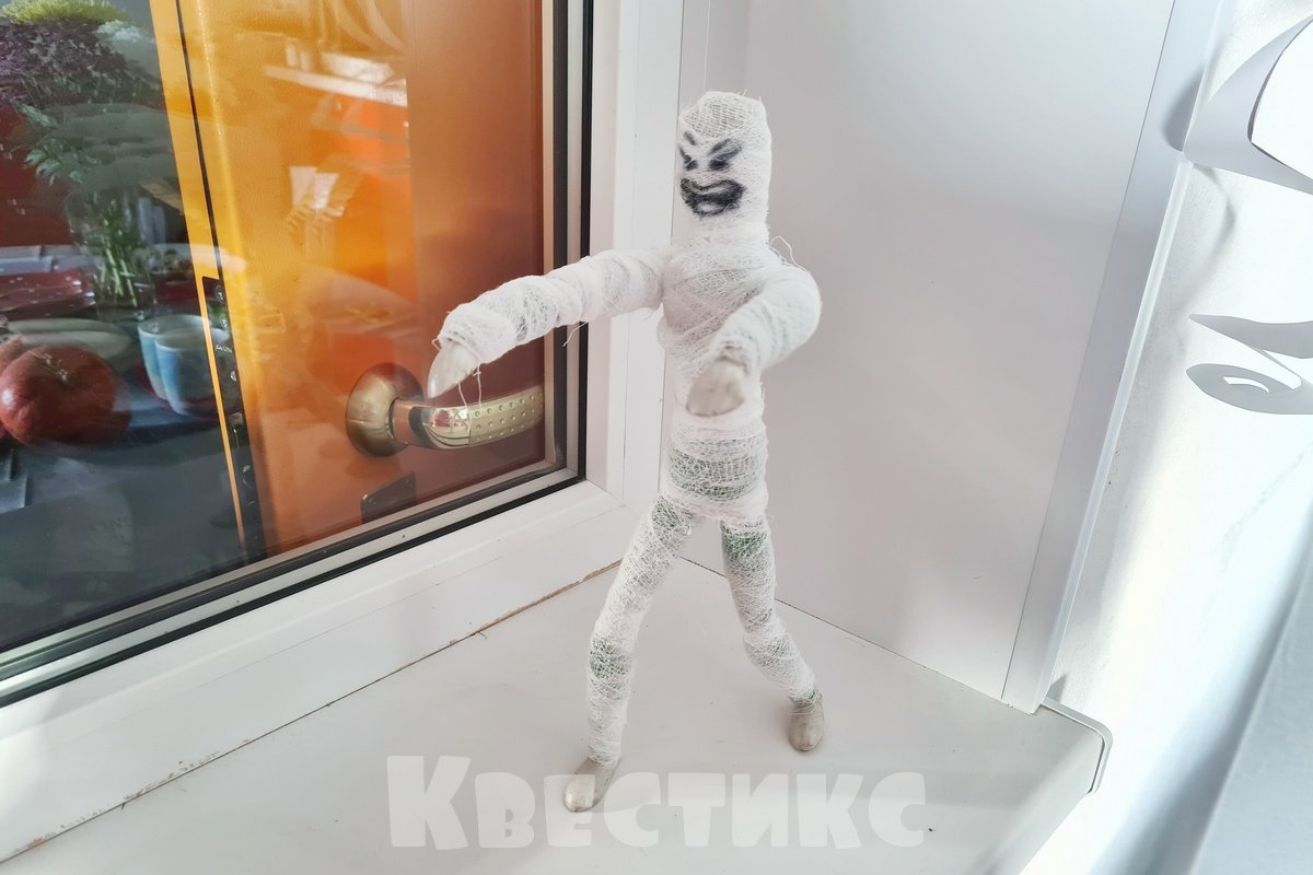 мумия на хэллоуин