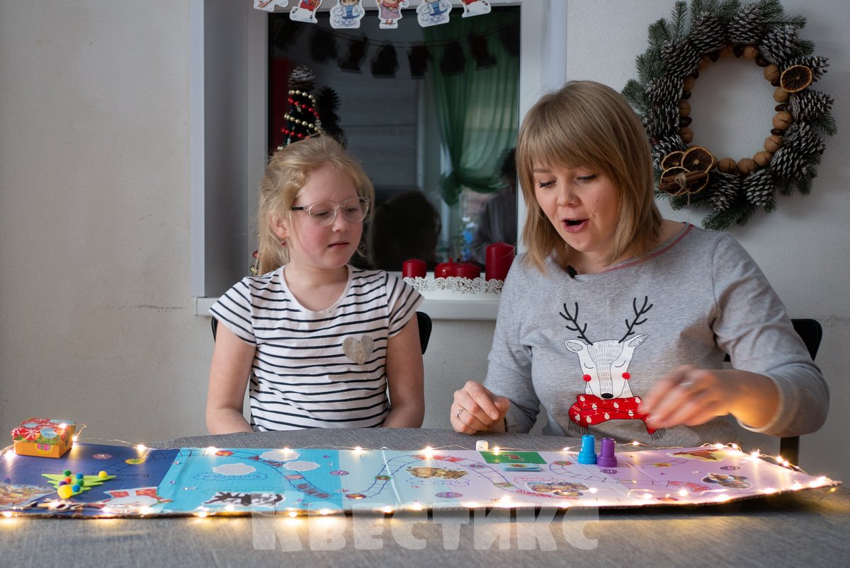 новогодняя настольная игра