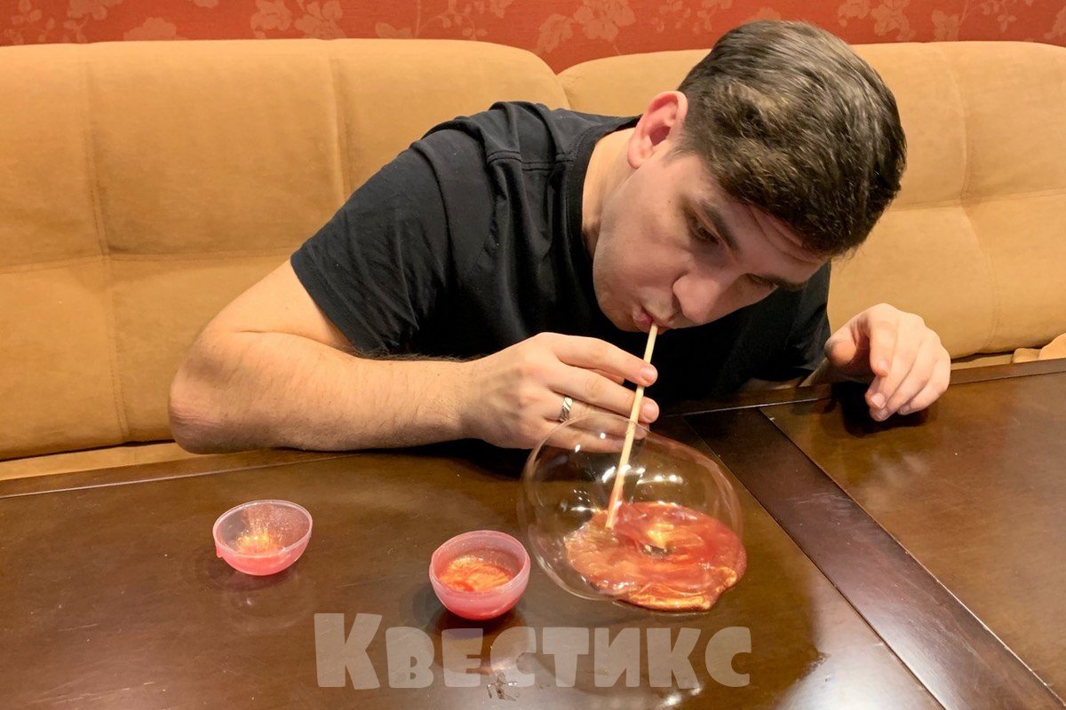 челлендж со слаймом