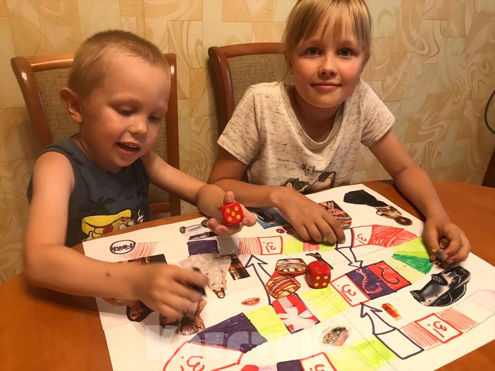 настольная игра своими руками