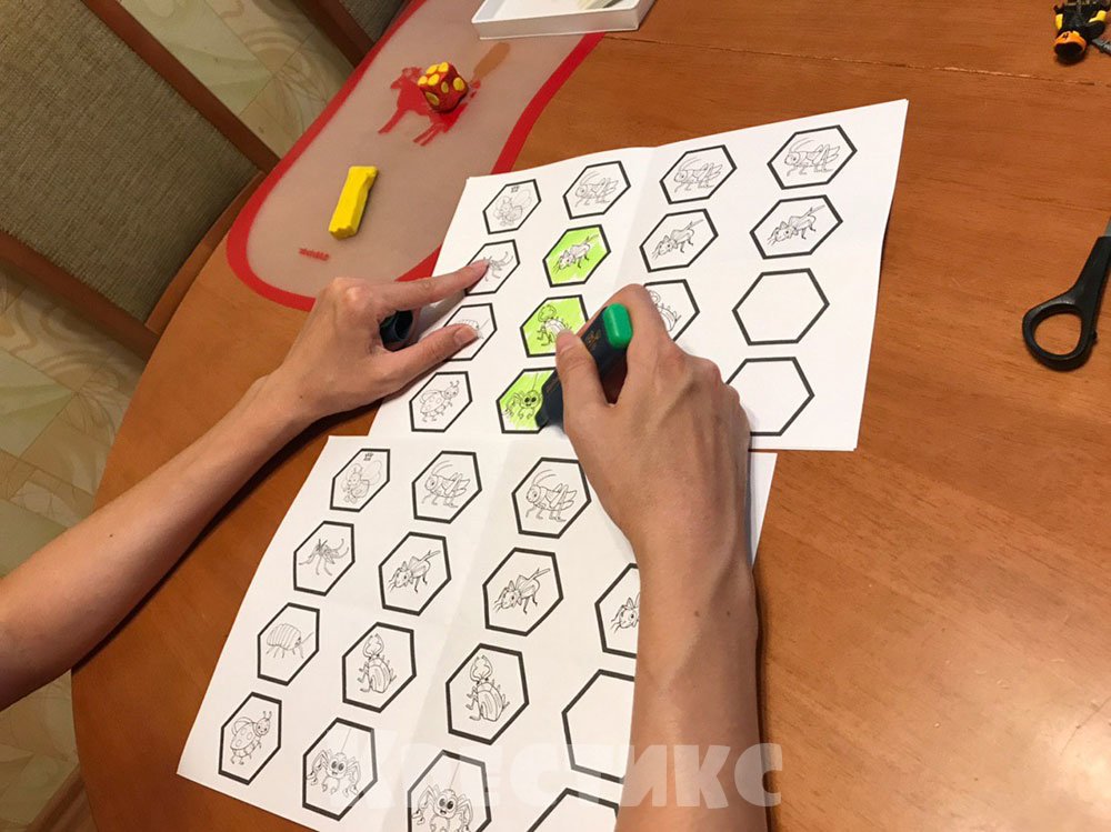 карточки для игры Улей