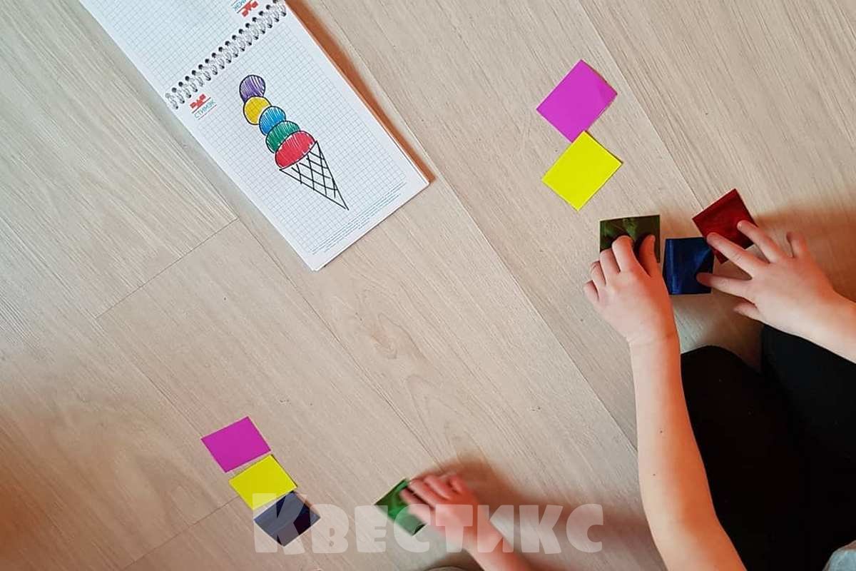 настолка для детей цвета