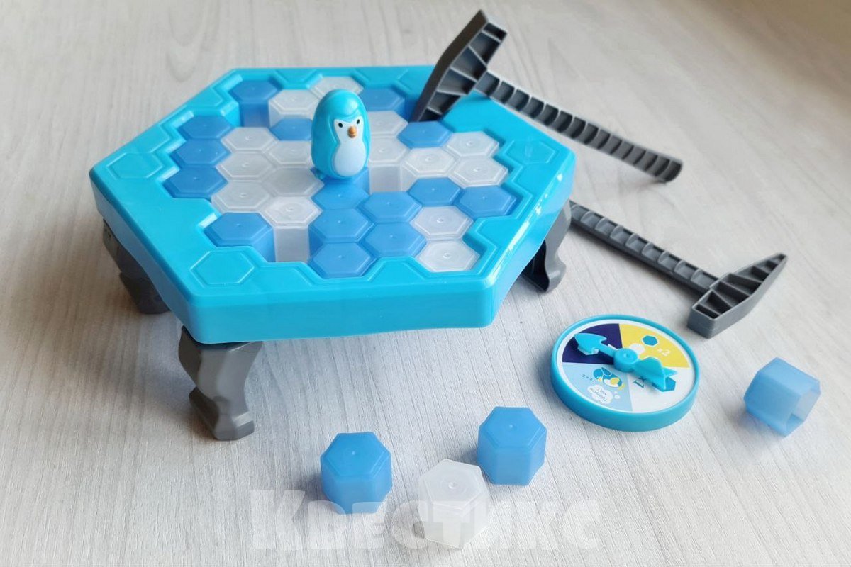 настолка для малышей пингвины