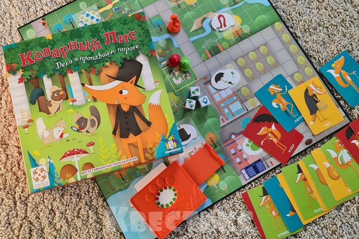настольная игра детектив