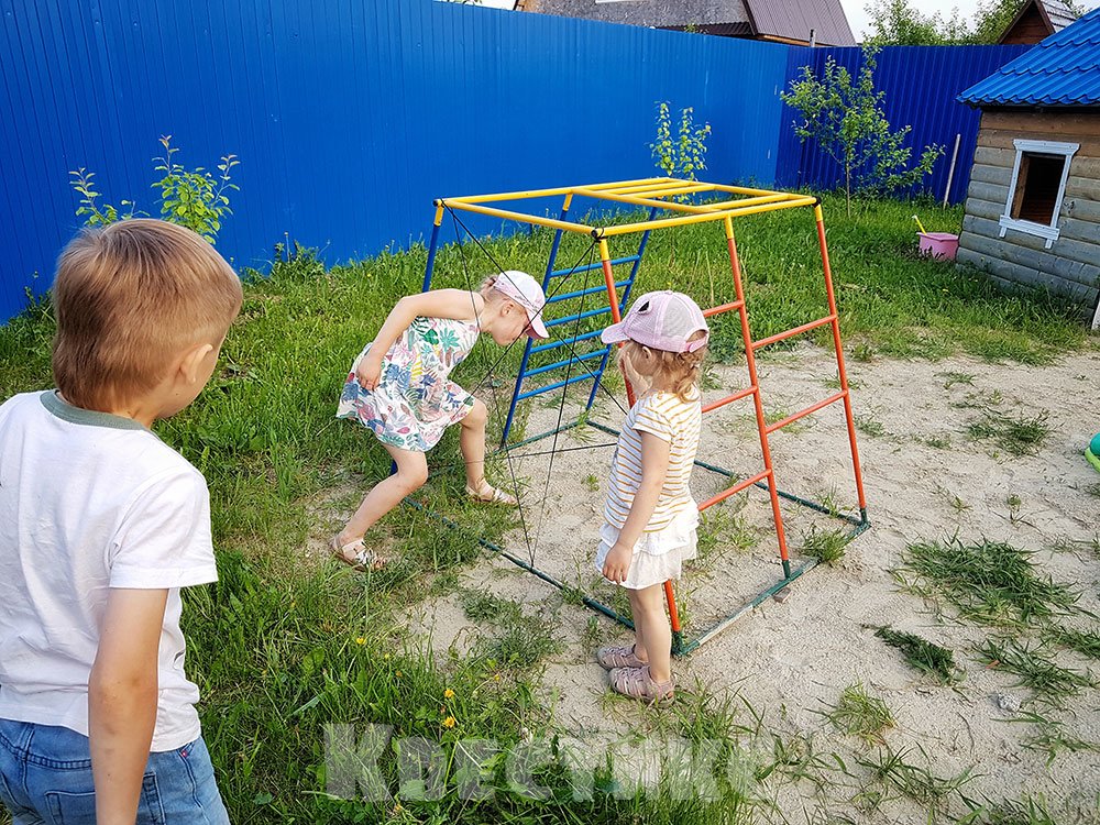 Игра паутина для детей