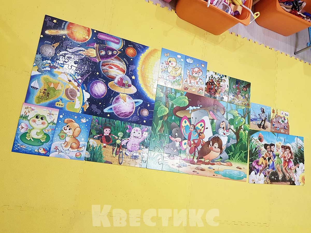 детские пазлы