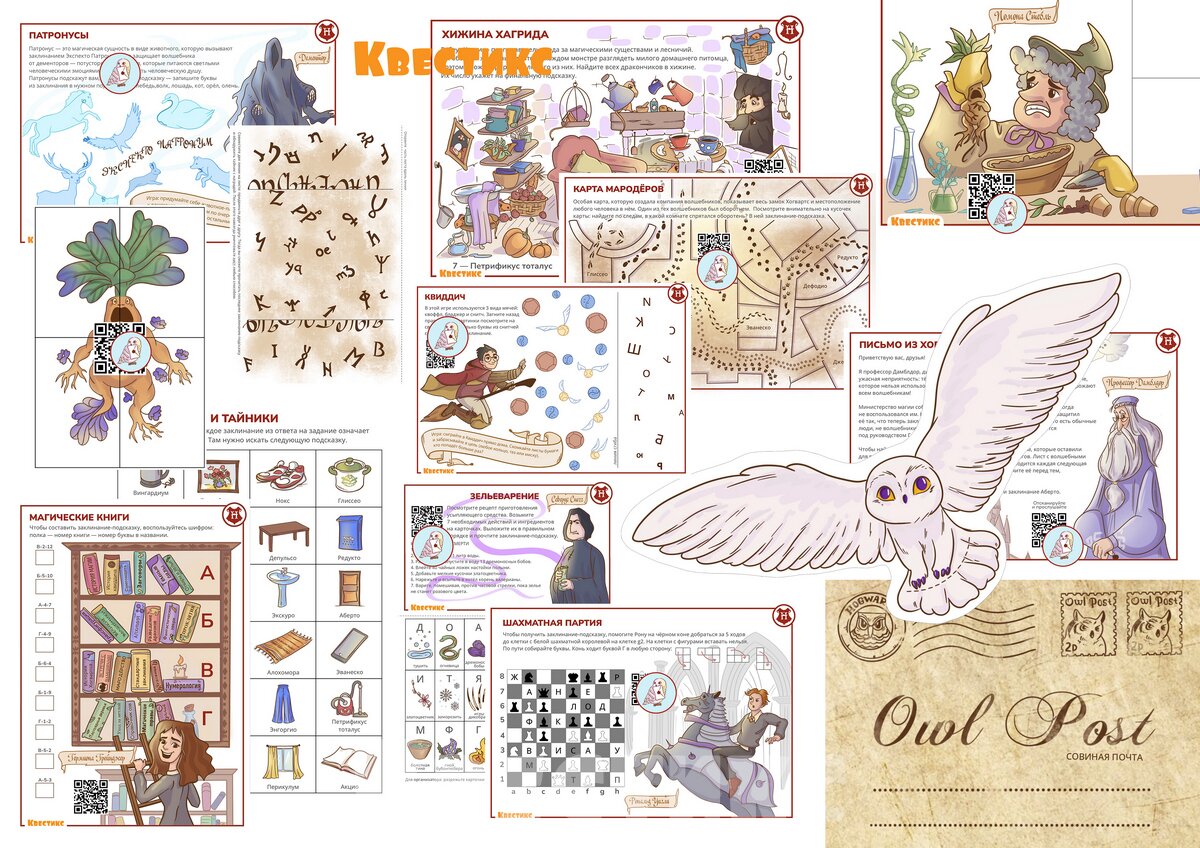 квест гарри поттер сценарий