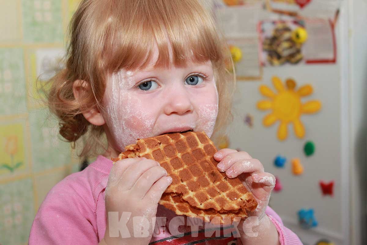 выпечка с детьми