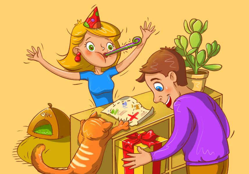 Gift search for adults