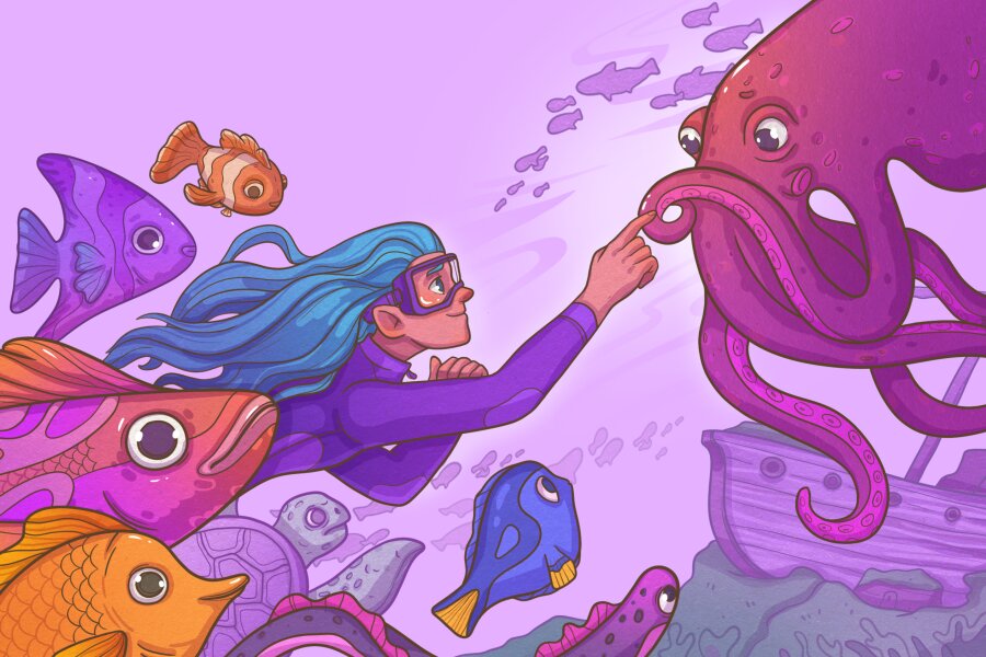 Underwater world, 15+
